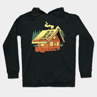 Tiny Homes Cabin on Woods by Tobe Fonseca Hoodie